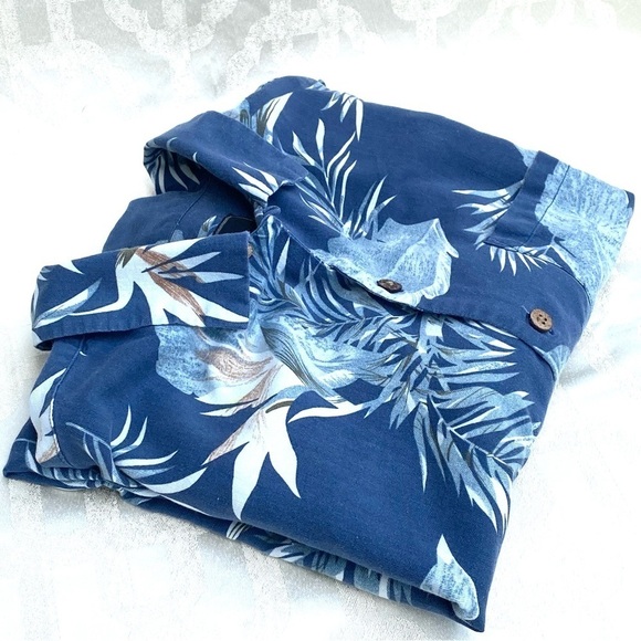 Vintage 100% Silk Tropical Hawaiian Style Resort Shirt Size XL - Picture 7 of 7